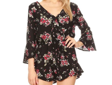 This Floral Playsuit Is Unlike Anything Else
