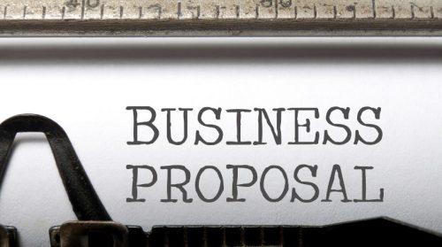 What should each of a business proposal parts include
