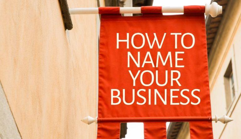 Tips For Naming a Business