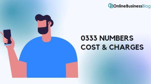 0333 Numbers Cost & Charges