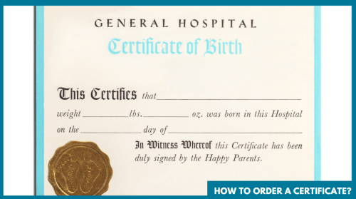 How to Order a Certificate