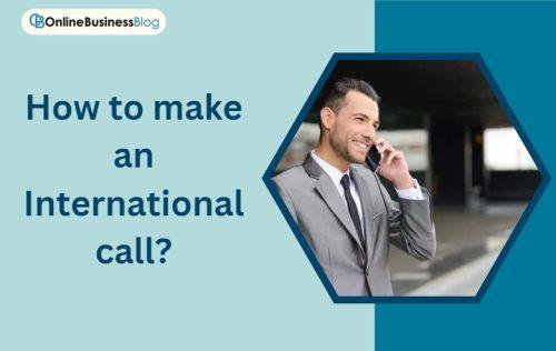 How to make an International call to a 01256 number