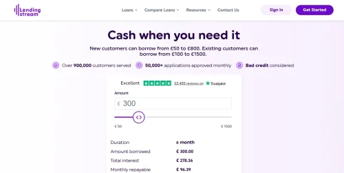 Lending Stream loan