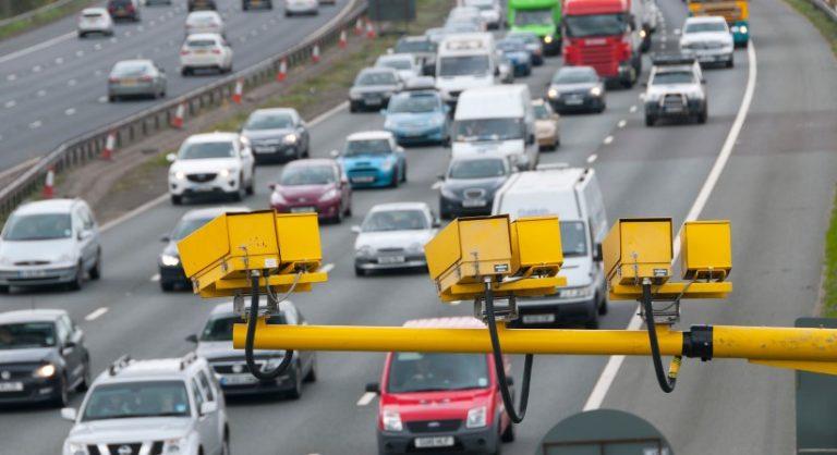 Where Are Amber Reflective Studs Found on a Motorway?