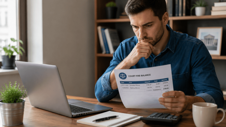 How to Check My Court Fine Balance