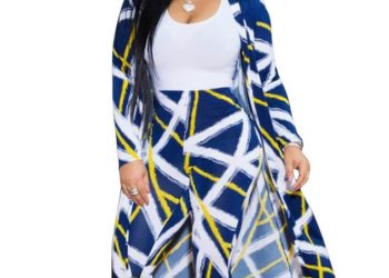 Formal Co-Ord Suit in Striped Twill